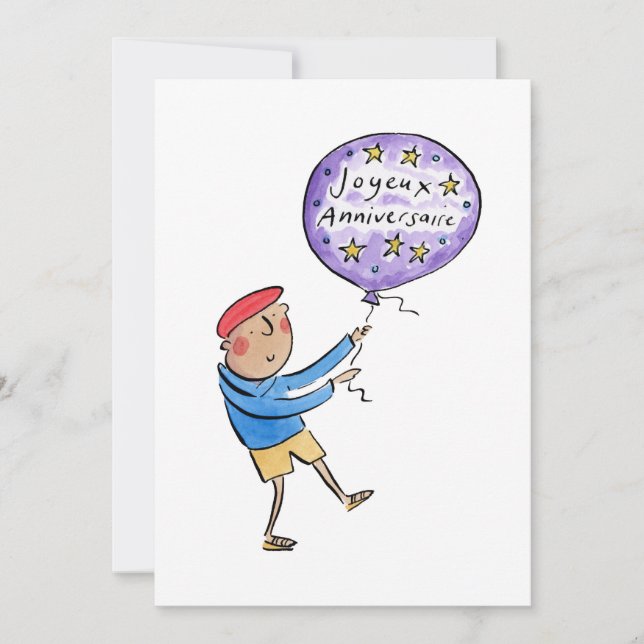 Invitación Aniversario de Joyeux (Anverso)