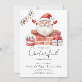 Invitación Aniversario de la Casa de los Navidades de Inviern