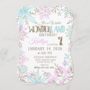 Invitación Aniversario de la Copa de Nieve de Winter Wonderla