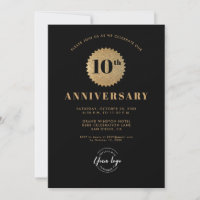 Aniversario de la décima compañía Brillo Dorado Fa