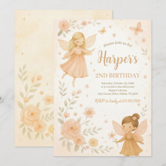 Invitación Aniversario de la Feria de Jardín Encantado