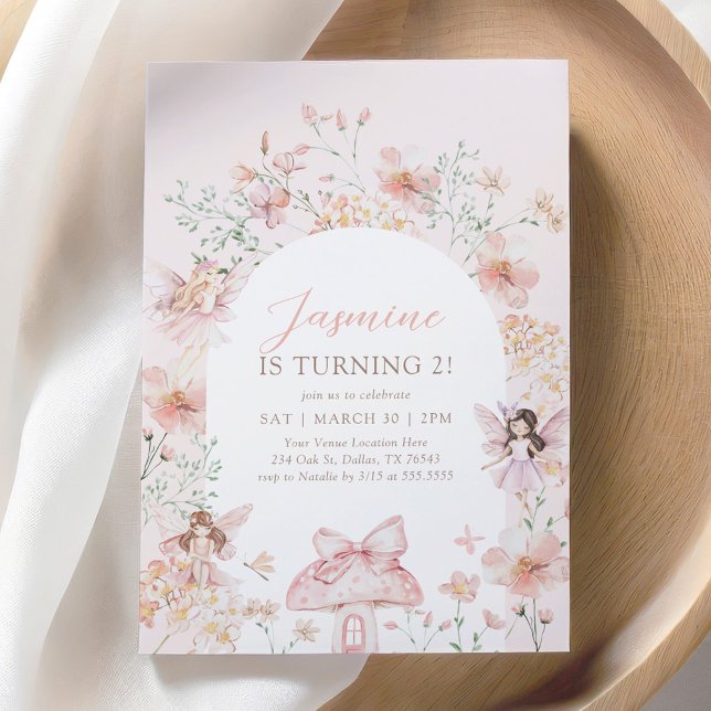 Invitación Aniversario de la Feria Floral Rosa (Subido por el creador)