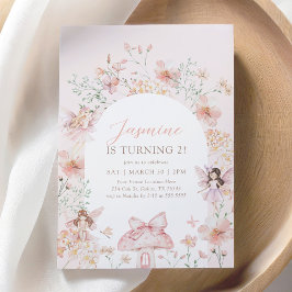 Invitación Aniversario de la Feria Floral Rosa