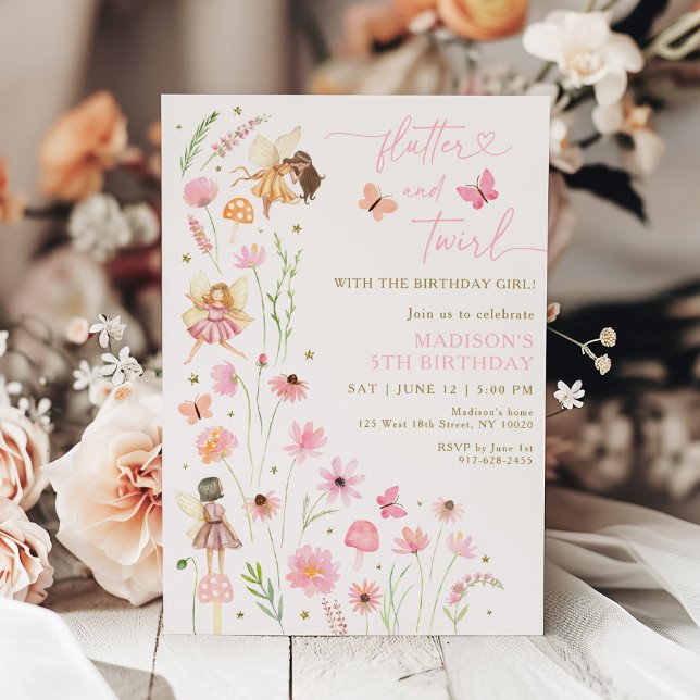 Invitación Aniversario de la Floral del Jardín de Hadas Magní (Subido por el creador)