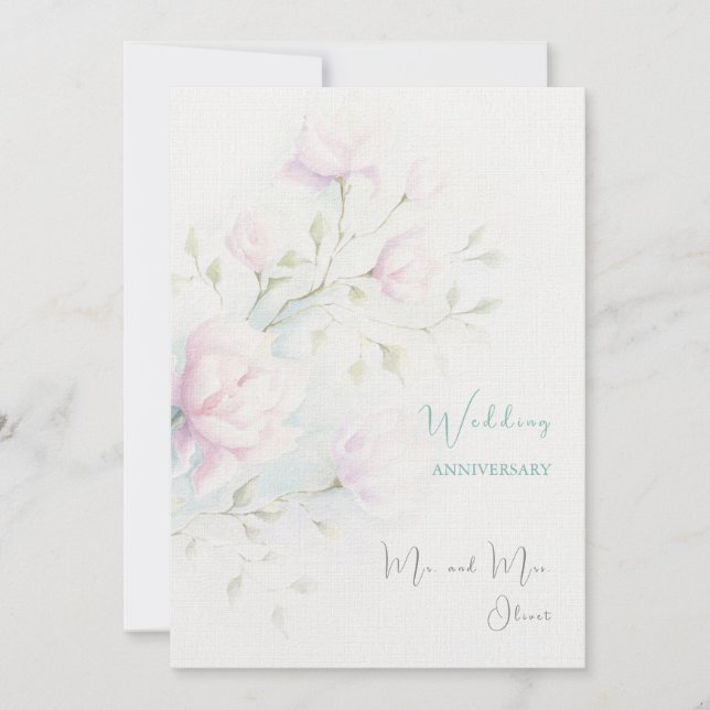 Invitación Aniversario de la Magnolia Rosa (Anverso)