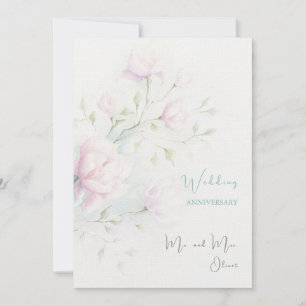 Invitación Aniversario de la Magnolia Rosa