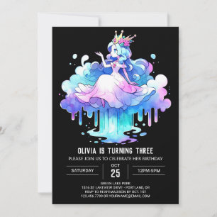 Invitación Aniversario de la Majestic Little Princess