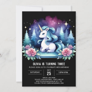 Invitación Aniversario de la majestuosa elegancia del caballo