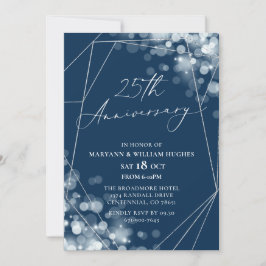 Invitación Aniversario de la Marina y la Plata 25° Boda