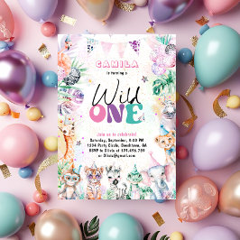 Invitación Aniversario de la muerte de animales salvajes de S