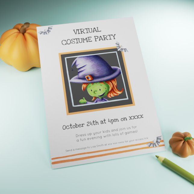 Invitación Aniversario de la muerte de un Fiesta de disfraces (Subido por el creador)