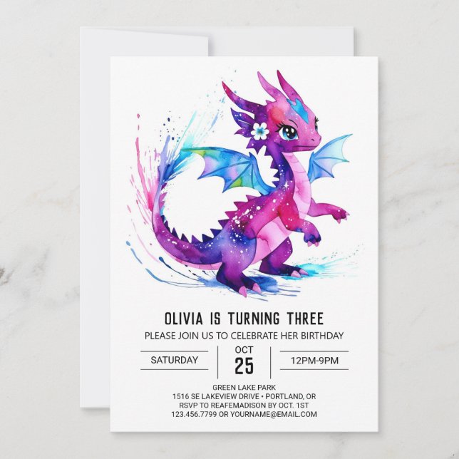 Invitación Aniversario de la muerte del Chica digital del Dra (Anverso)