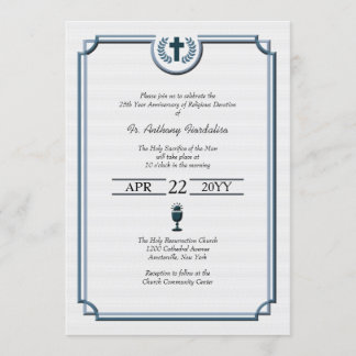 Invitación Aniversario de la Ordenación