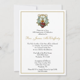 Invitación Aniversario de la Ordenación del Sacerdote Católic