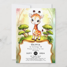 Aniversario de la Pequeña Girafa