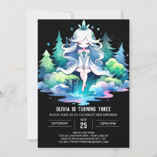Invitación Aniversario de la Princesa de la Fantasía Real