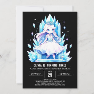 Invitación Aniversario de la Princesa Real de Sueño