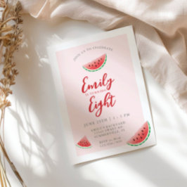 Invitación Aniversario de la sandía