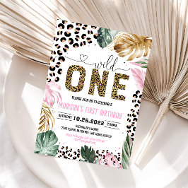 Invitación Aniversario de la Selva de un Leopardo