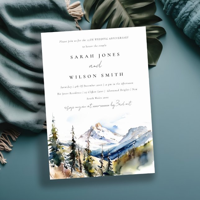 Invitación Aniversario de la Telluride de la Montaña Ski de m (Subido por el creador)