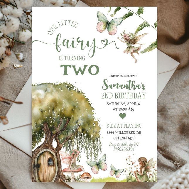 Invitación Aniversario de los niños del Jardín de Hadas Fores (Subido por el creador)