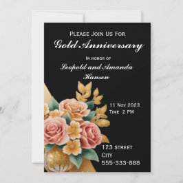 Invitación Aniversario de Oro