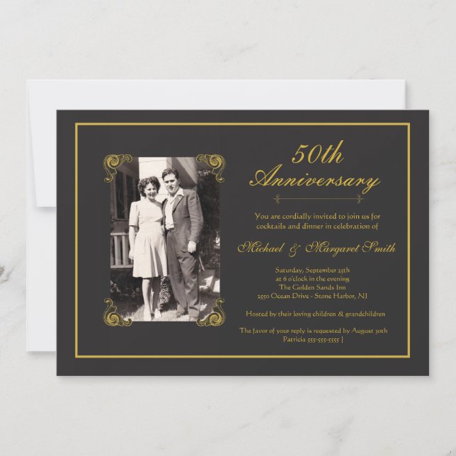 Invitación Aniversario de Oro (Anverso)