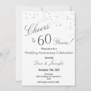 Invitación Aniversario de Plata 60 Años