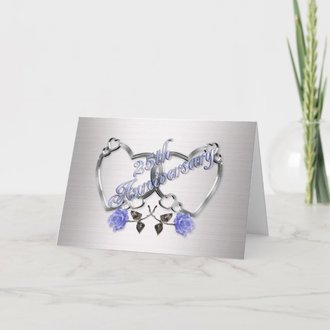 Invitación Aniversario de plata número 25 (Anverso)
