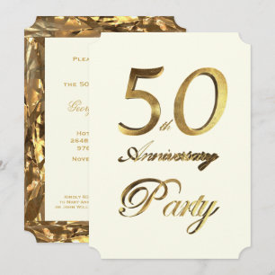 Invitación Aniversario del 50 de Aniversario de la Marfil Ele