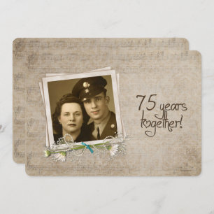 Invitación Aniversario del 75° Aniversario de la Casa Abierta