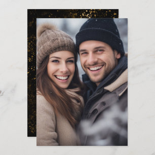 Invitación Aniversario del Boda de fotos completo de Vellum