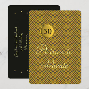 Invitación Aniversario del Boda de Oro