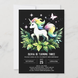 Invitación Aniversario del caballo de la selva