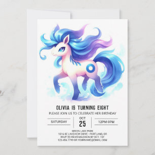 Invitación Aniversario del Caballo de Niños Encantados