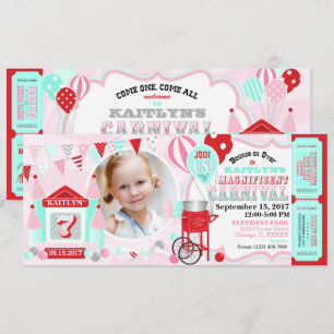Invitación Aniversario del carnaval de la Casa de la Reza Ros