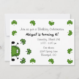 Invitación Aniversario del Día de San Patricio