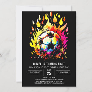 Invitación Aniversario del Fútbol de los niños de la Bola de