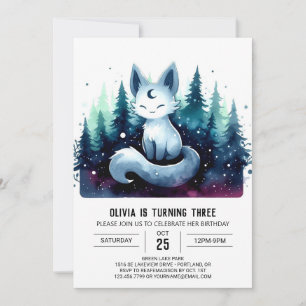 Invitación Aniversario del gato encantado