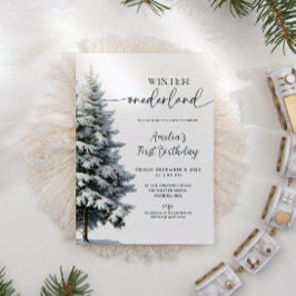 Invitación Aniversario del Invierno Forestal de Onederland