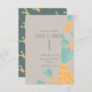 Invitación Aniversario del moderno Bunch de la zanja de Pascu