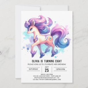 Invitación Aniversario del nacimiento de los niños de granja