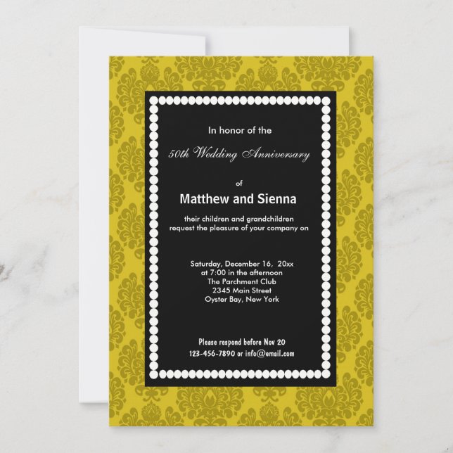 Invitación Aniversario del País Francés (Anverso)