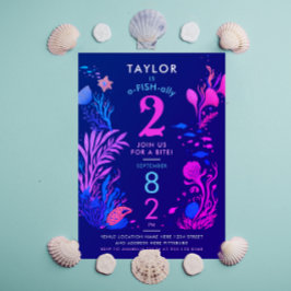 Invitación Aniversario del Pescado Azul Rosa Girona