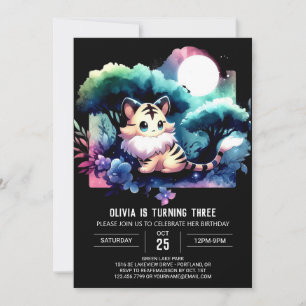 Invitación Aniversario del tigre de la grasas