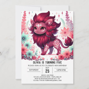 Invitación Aniversario digital de León con encanto