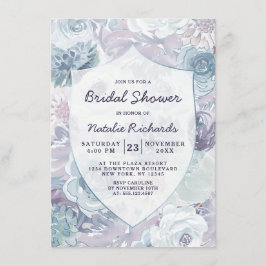 Invitación Annabelle Vintage Escudo Boda Bridal Shower