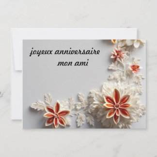 Invitación anniversaire
