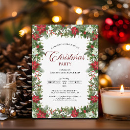 Invitación Annual Corporate Employees Christmas Party