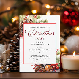 Invitación Annual Corporate Employees Christmas Party